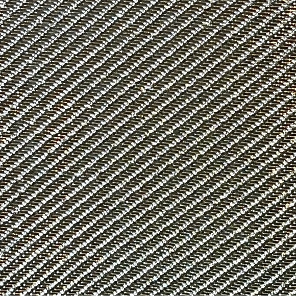 NWT H&M Conscious Silver Metallic Mini Skirt Size 14 - Picture 11 of 14